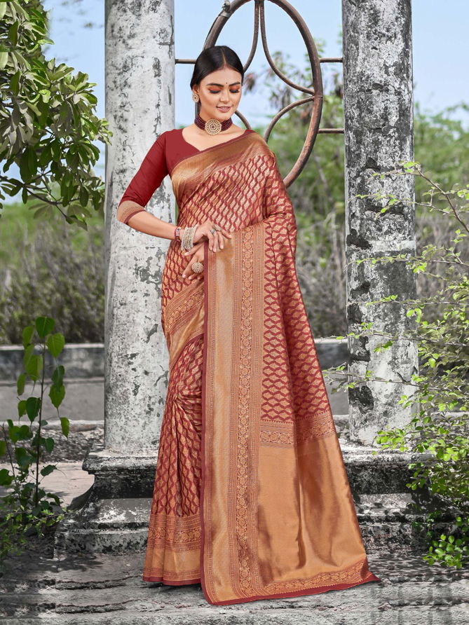 Ritika Tilak2 Designer Banarasi Silk Sarees 